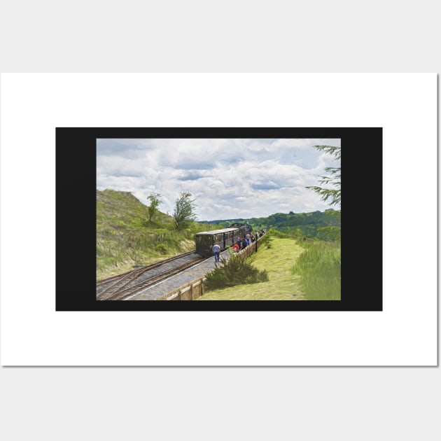 The Brecon Mountain Railway Wall Art by IanWL